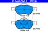 ATE 13.0460-7248.2 Brake Pad Set, disc brake